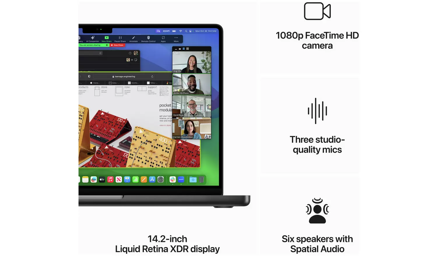 Apple MacBook Pro 2023 14.2in M3 Pro 18GB 1TB - Black - Image 7