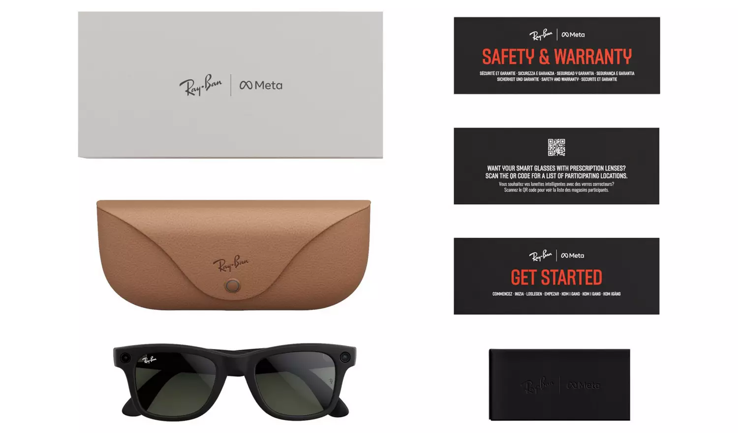Ray-Ban Meta Wayfarer - Black Transitions - Image 4
