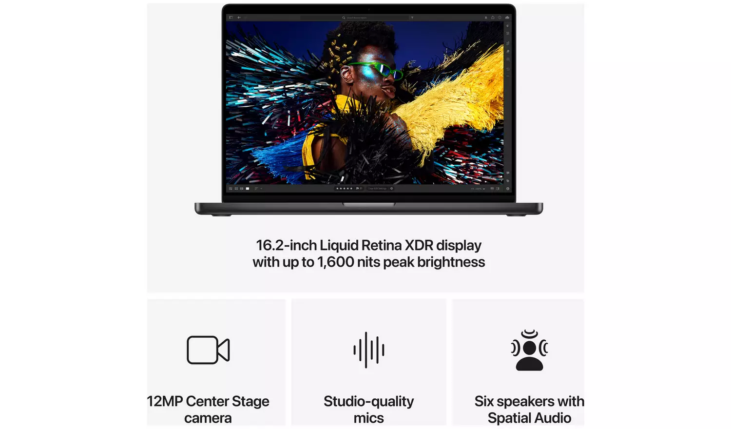 Apple MacBook Pro 2024 16.2in M4 Pro 24GB 512GB Space Black - Image 3