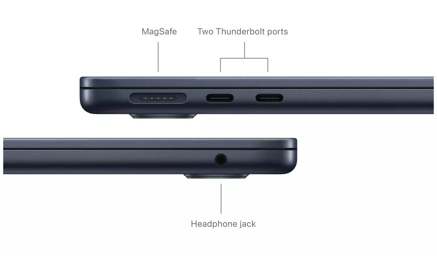 Apple MacBook Air 2024 13.6in M3 16GB 256GB - Midnight - Image 10